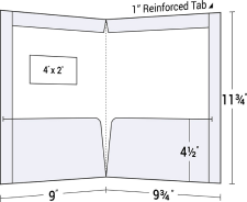 Tabbed Presentation Folders