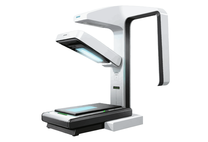 woman printing documents