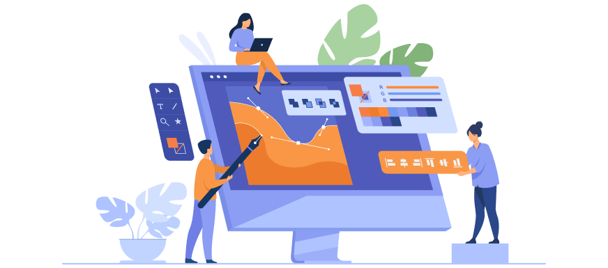 Do you dream of marketing materials but need a professional artist in Manhattan? Let ExpCopyPrint’s skilled graphic designers bring your design concepts to life. Whether it’s a logo, direct mail series, or a booklet, our designers will create something you’ll be proud to present.