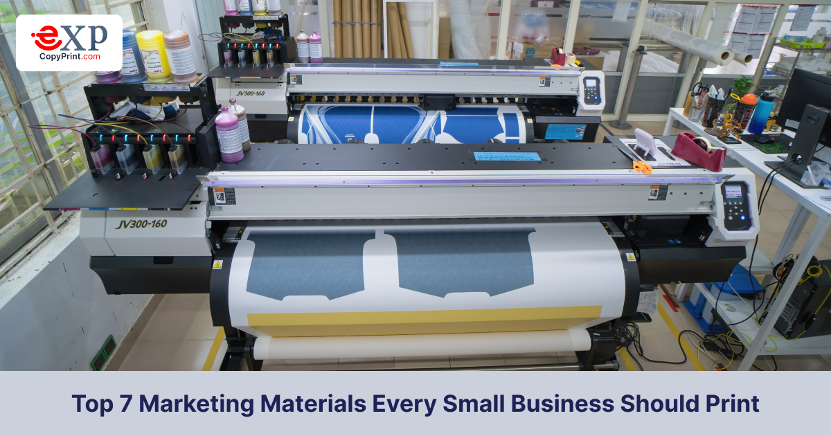 Top 7 Small Business Marketing Materials Every Company Should Print