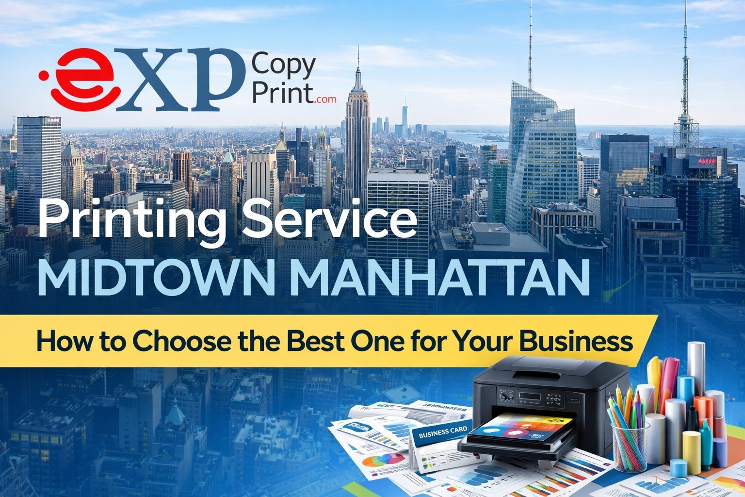 Printing Service Midtown Manhattan