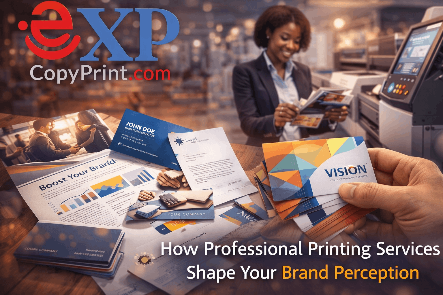 How Professional Printing Services Shape Your Brand Perception