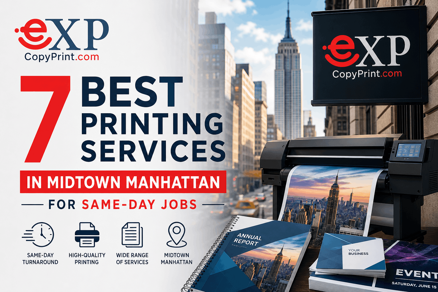 Best Printing Services in Midtown Manhattan